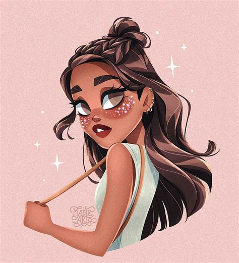 pinterest cute girl drawing